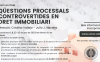 Curs en línia CICAC: Qüestions processals controvertides en dret immobiliari