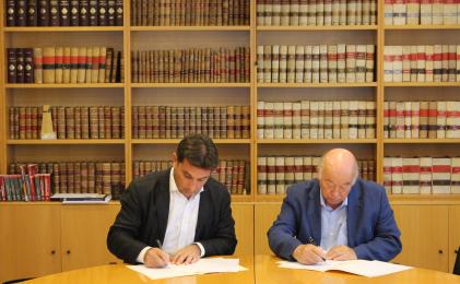L´ICAT renova els convenis de col·laboració amb el Col·legi d´Economistes de Catalunya i Banc Sabadell
