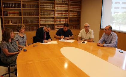 El Colegio y la Asociación Independiente de Abogados y Abogadas de la Generalitat de Cataluña colaborarán en materia de formación
