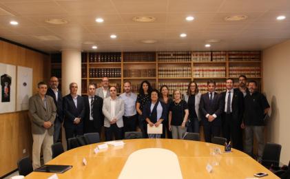 Los colegios profesionales de Tarragona y la rectora de la URV se reúnen para compartir y defender intereses comunes