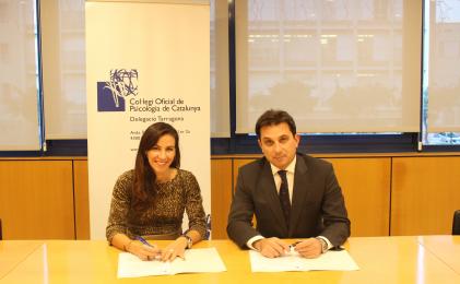 El Colegio de la Abogacía de Tarragona y el Colegio de Psicología de Catalunya firman un convenio de colaboración