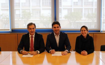 El Colegio y el Banco Santander renuevan el acuerdo de colaboración para el año 2020