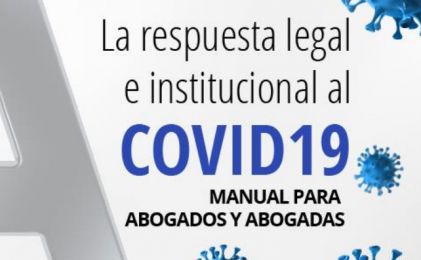 El CGAE publica un manual para la abogacía sobre el COVID-19