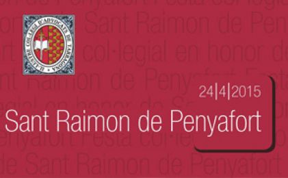 Este viernes en el ICAT empiezan los actos de la Fiesta Colegial de Sant Raimon de Peñafort