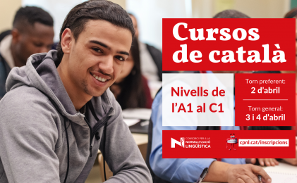Nous cursos de català a Reus, Cambrils, Falset i l´Hospitalet de l´Infant (abril 2024)
