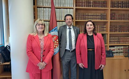 El ICAT mantiene una reunión con una delegación del Colegio de Administración de Fincas de Tarragona