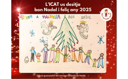 L´ICAT us desitja bones festes!