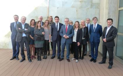 L’alcalde de Salou rep la junta del Col·legi d’Advocats de Tarragona