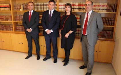 El Col·legi i el Banco Santander renoven el seu acord de col·laboració