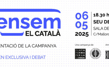 Defendemos en catalán, defendemos el catalán