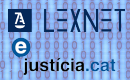 Nota informativa en relació a les plataformes Lexnet i e-justícia.cat